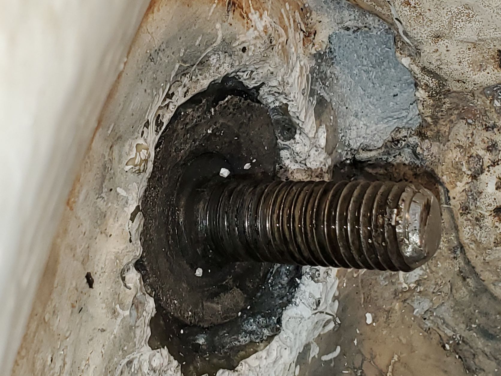 Forward keel bolt 2 Catalina 36/375 International Association